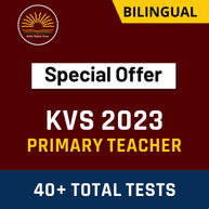 KVS Primary Teacher 2022-23 | Complete Bilingual Online Test Series by Adda247(Special offer)